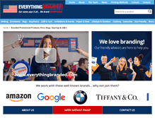 Tablet Screenshot of everythingbranded.com